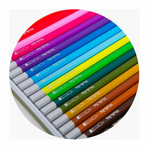 Boîte de 24 crayons aquarellables - Moulin Roty