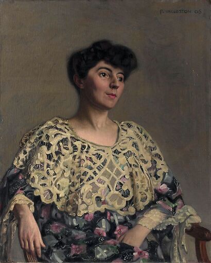 Portrait de Marthe Mellot (1870-1947), actrice, femme de Alfred Natanson