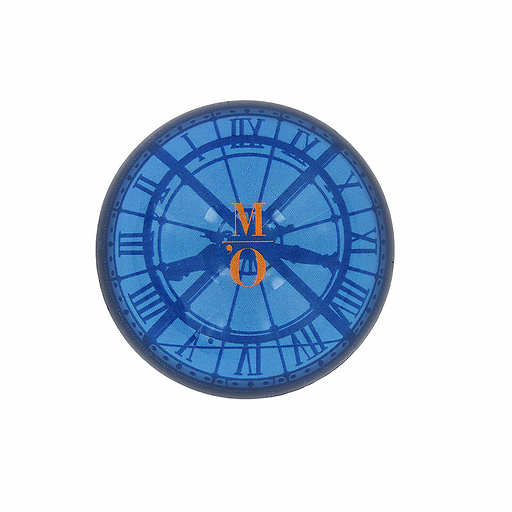 Presse-papier en verre La Grande horloge du musée d'Orsay