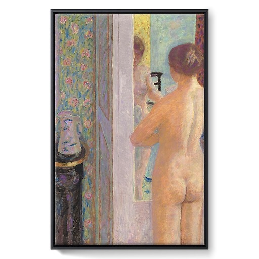 The Toilet, also called The Pink Toilet (framed canvas)