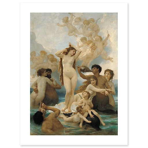 The Birth of Venus (Bouguereau) (canvas without frame)