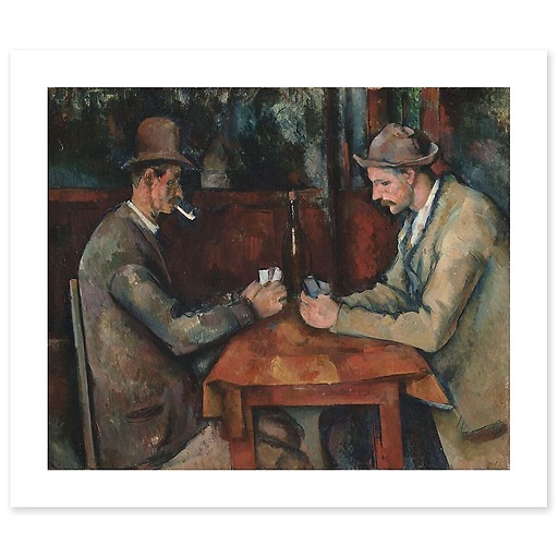 The card players (art prints)