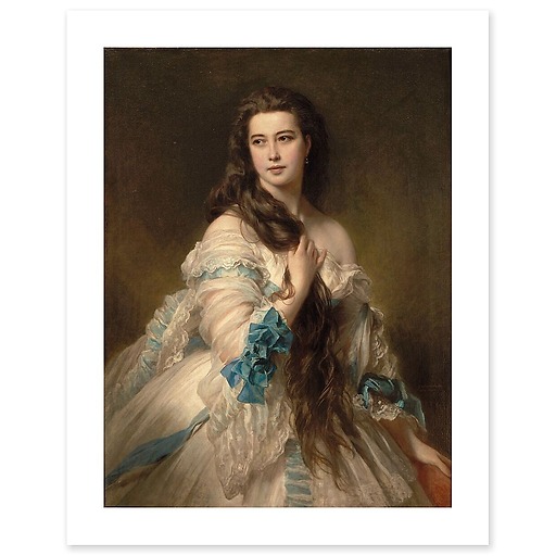 Portrait of Madame Barbe de Rimsky-Korsakov (canvas without frame)