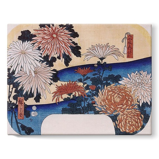 Chrysanthemums (stretched canvas)
