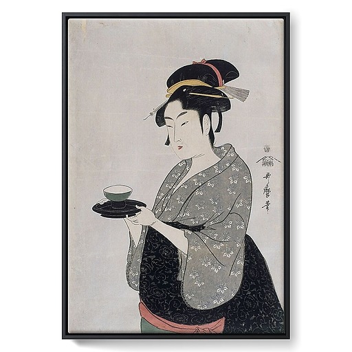 Portrait de Naniwaya Okita (toiles encadrées)