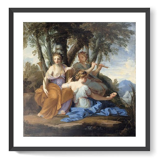 Clio, Euterpe and Thalie (framed art prints)