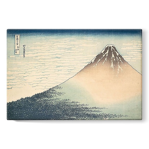 South Wind, Clear Sky or Red Fuji (stretched canvas)