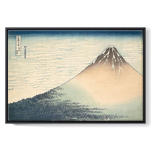South Wind, Clear Sky or Red Fuji (framed canvas)