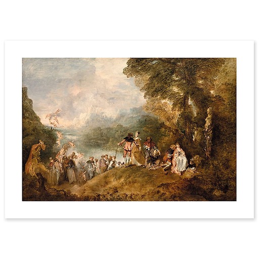 The Embarkation for Cythera (canvas without frame)