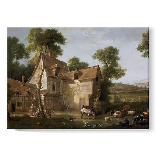 The Farmhouse (stretched canvas)