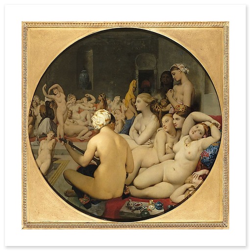 The Turkish Bath (canvas without frame)