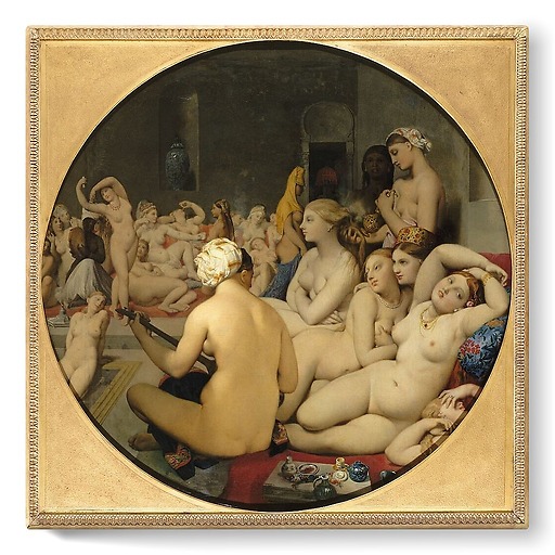 The Turkish Bath (stretched canvas)