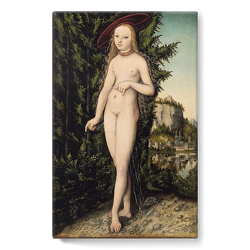 Venus Standing in a Landscape (stretched canvas)