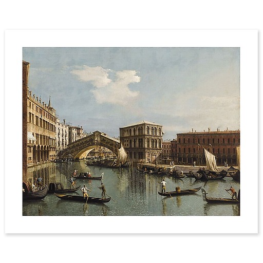 Le Pont du Rialto (toiles sans cadre)