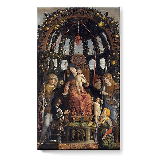 The Virgin and the Child, known as the Virgin of Victory (stretched canvas)
