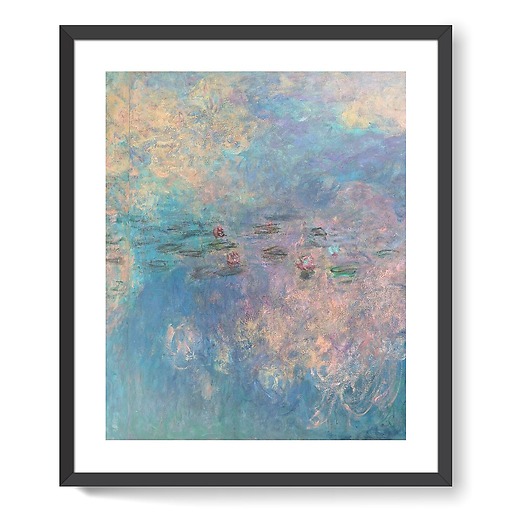 Water Lilies: The Clouds (framed art prints)