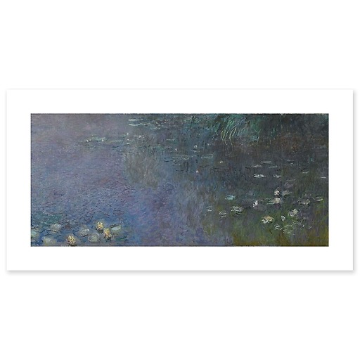 The Water Lilies: Morning (canvas without frame)