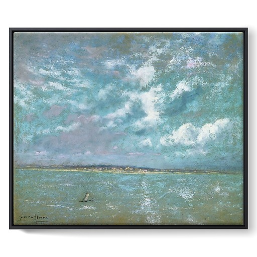 Breton sky at Pouldu (framed canvas)