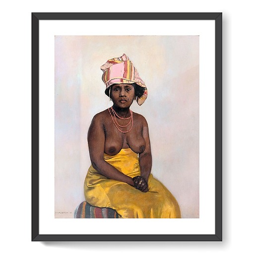 African woman (framed art prints)