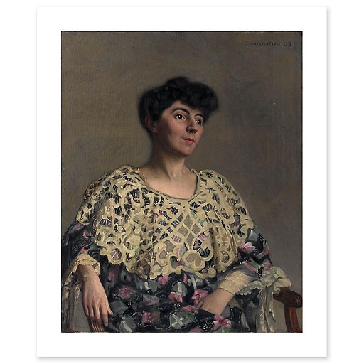 Portrait de Marthe Mellot (1870-1947), actrice, femme de Alfred Natanson (affiches d'art)