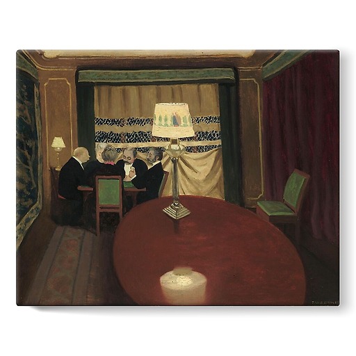 The Poker (stretched canvas)