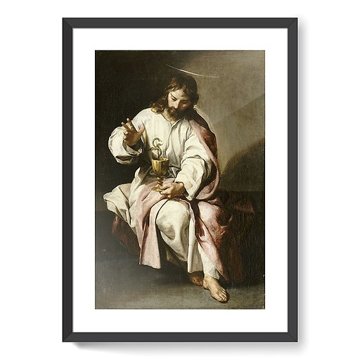 Saint John the Evangelist and the poisoned cup (framed art prints)
