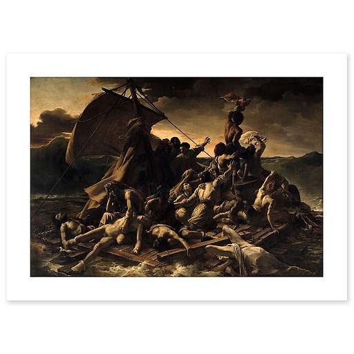 The Raft of the Medusa (canvas without frame)