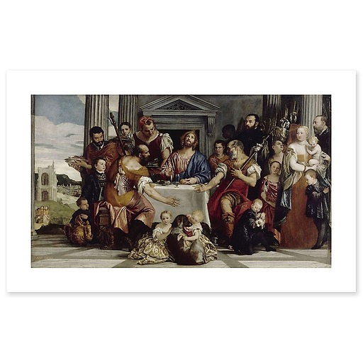 The Emmaus Pilgrims (canvas without frame)
