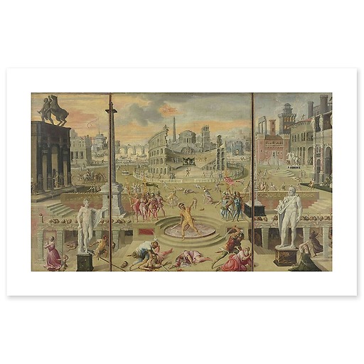 The Triumvirate Massacres (canvas without frame)