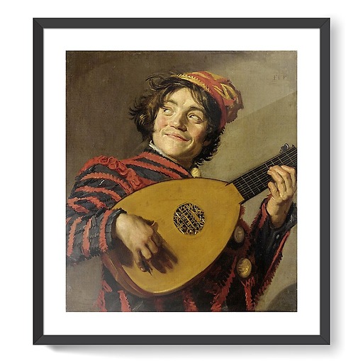 Buffoon with a Lute (framed art prints)