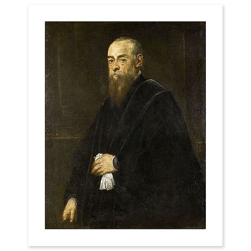 Portrait of a man (canvas without frame)