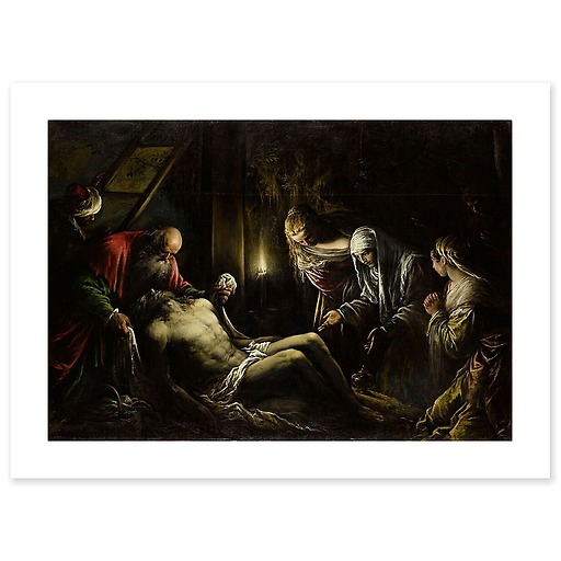 Christ descended from the Cross (canvas without frame)