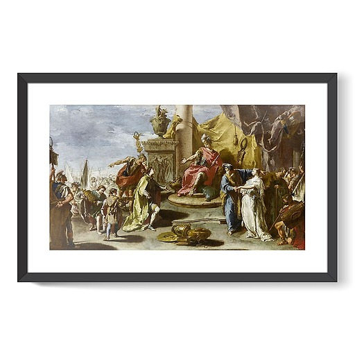 The Continence of Scipio (framed art prints)
