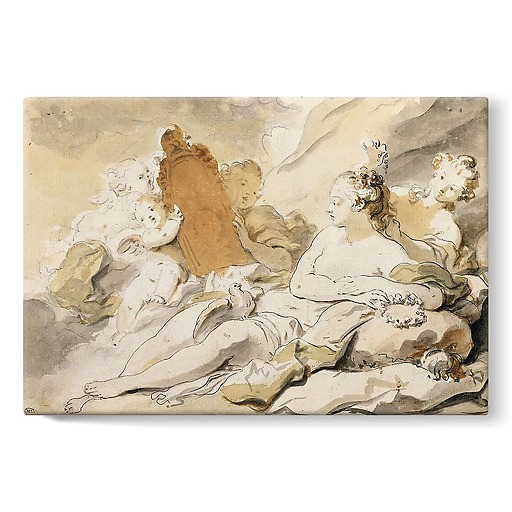 The Psyche Toilette (stretched canvas)