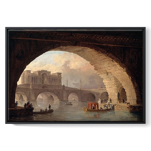 The triumphal bridge (framed canvas)