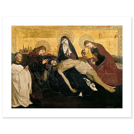 The Pietà of Avignon (canvas without frame)