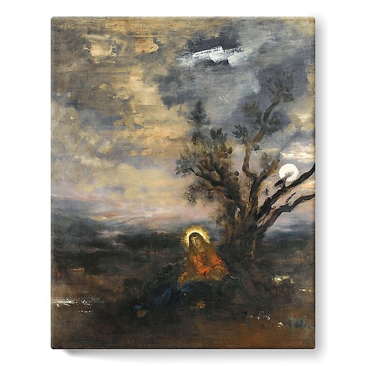 Le Christ au jardin des Oliviers (stretched canvas)