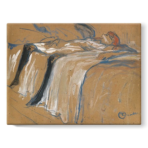 Seule (détail), vers 1896 (stretched canvas)