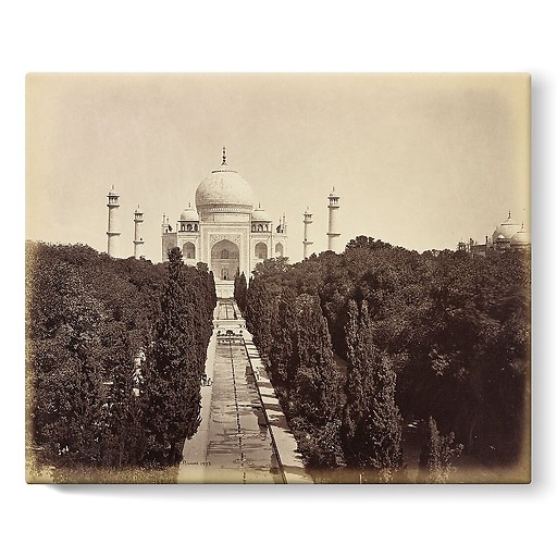 Agra. Le Taj Mahal, 1863-1870 (toiles sur châssis)