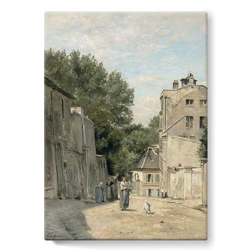 Montmartre, rue Saint-Vincent (stretched canvas)