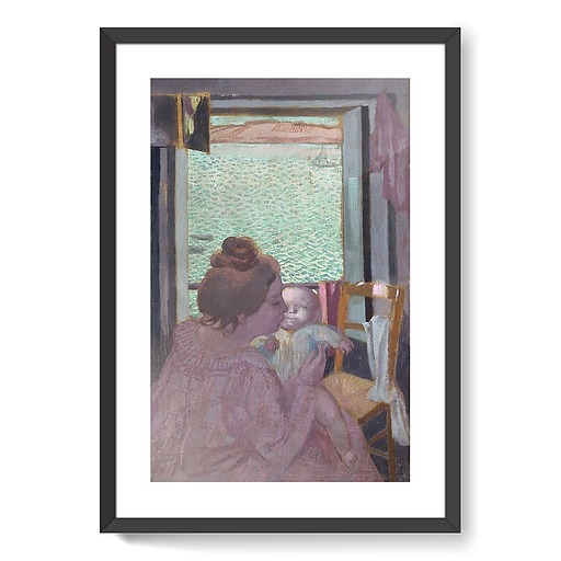 Maternité à la fenêtre (framed art prints)