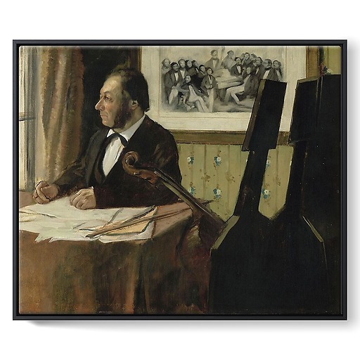 Le Violoncelliste Louis-Marie Pilet (framed canvas)