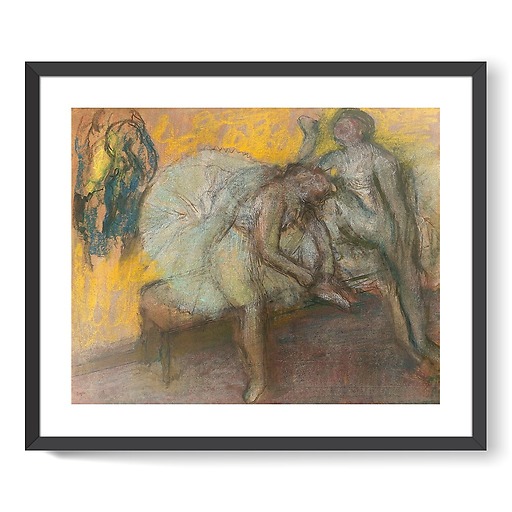 Deux danseuses au repos (framed art prints)