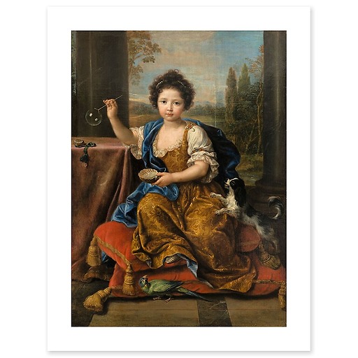 Portrait présumé de Louise Marie-Anne de Bourbon, Mademoiselle de Tours (art prints)