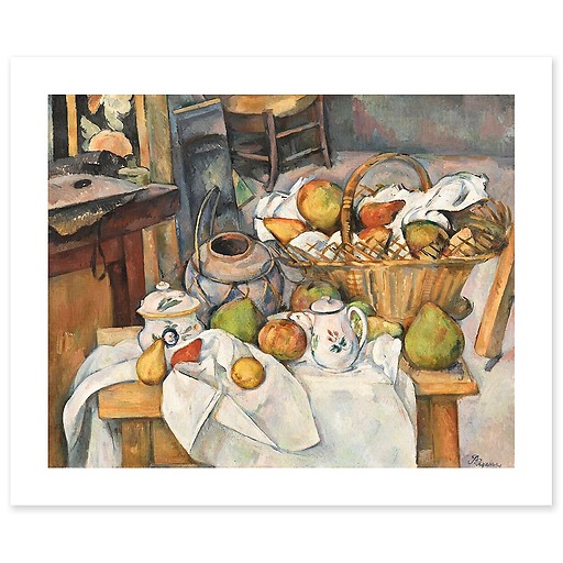 La Table de cuisine (affiches d'art)