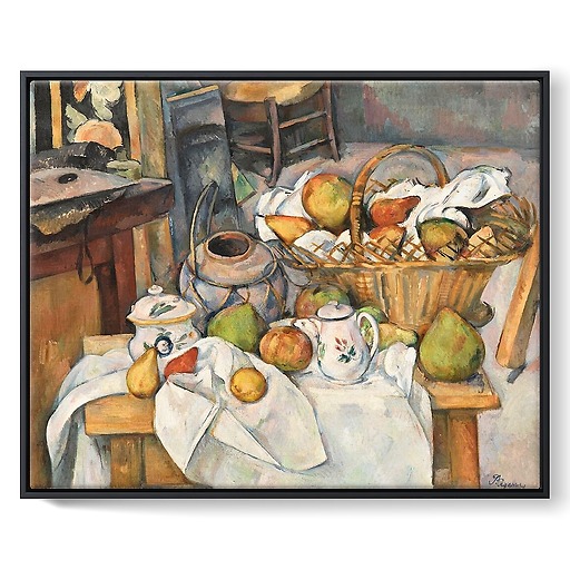 La Table de cuisine (framed canvas)