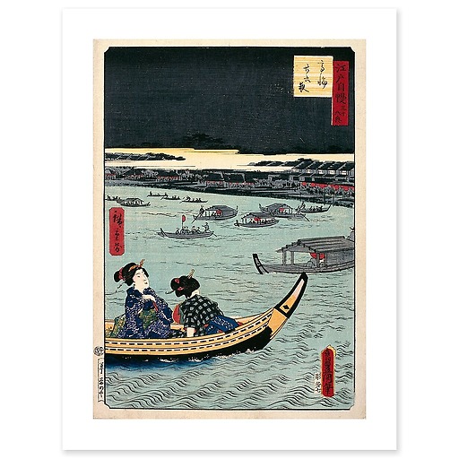 Série des Trente-six fiertés d’Edo (toiles sans cadre)