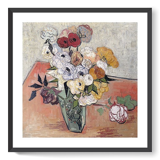 Roses et renoncules (framed art prints)