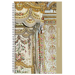 Cahier à spirale Château de Versailles - Chambre de la reine Marie-Antoinette