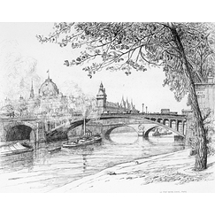 Le pont Notre-Dame à Paris - Caroline Armington